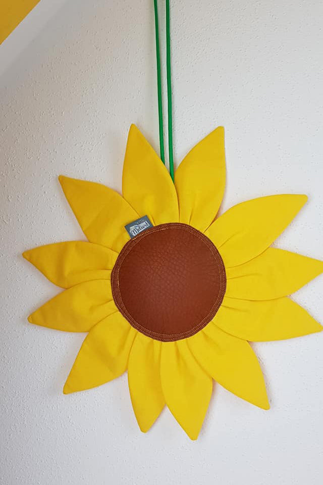 Zimmerpflanze Frieda Sonnenblume (Schnittmuster und Nähanleitung)