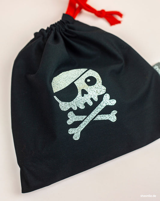 Piraten-Totenkopf (Plotterdatei)