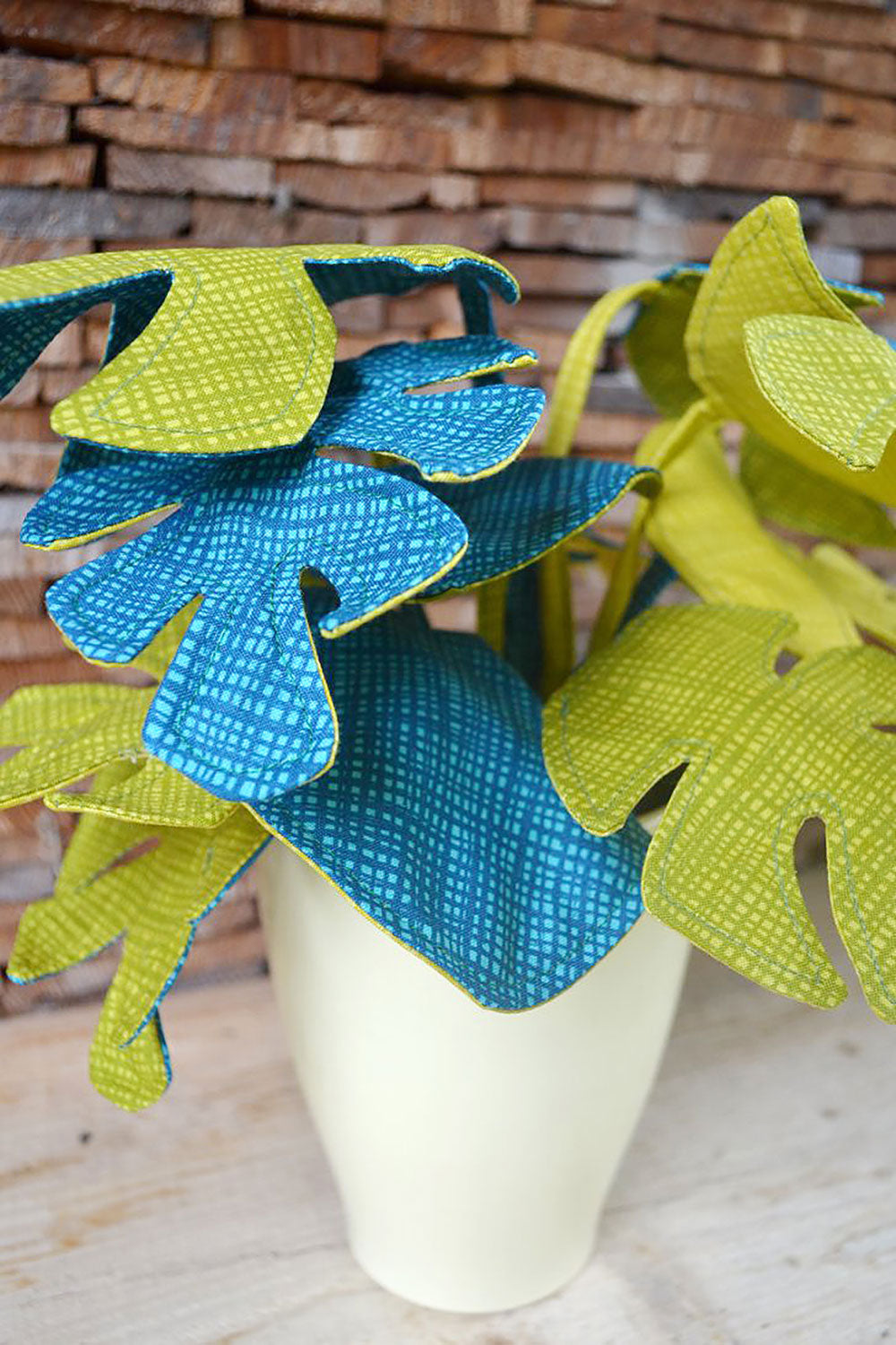 Zimmerpflanze Frieda Monstera (Schnittmuster und Nähanleitung)