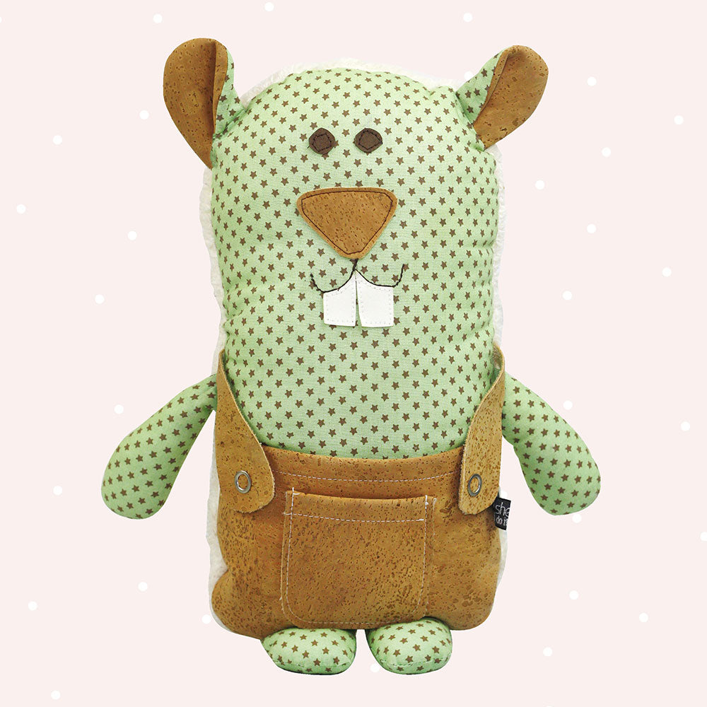 Kuscheltier mit Tasche