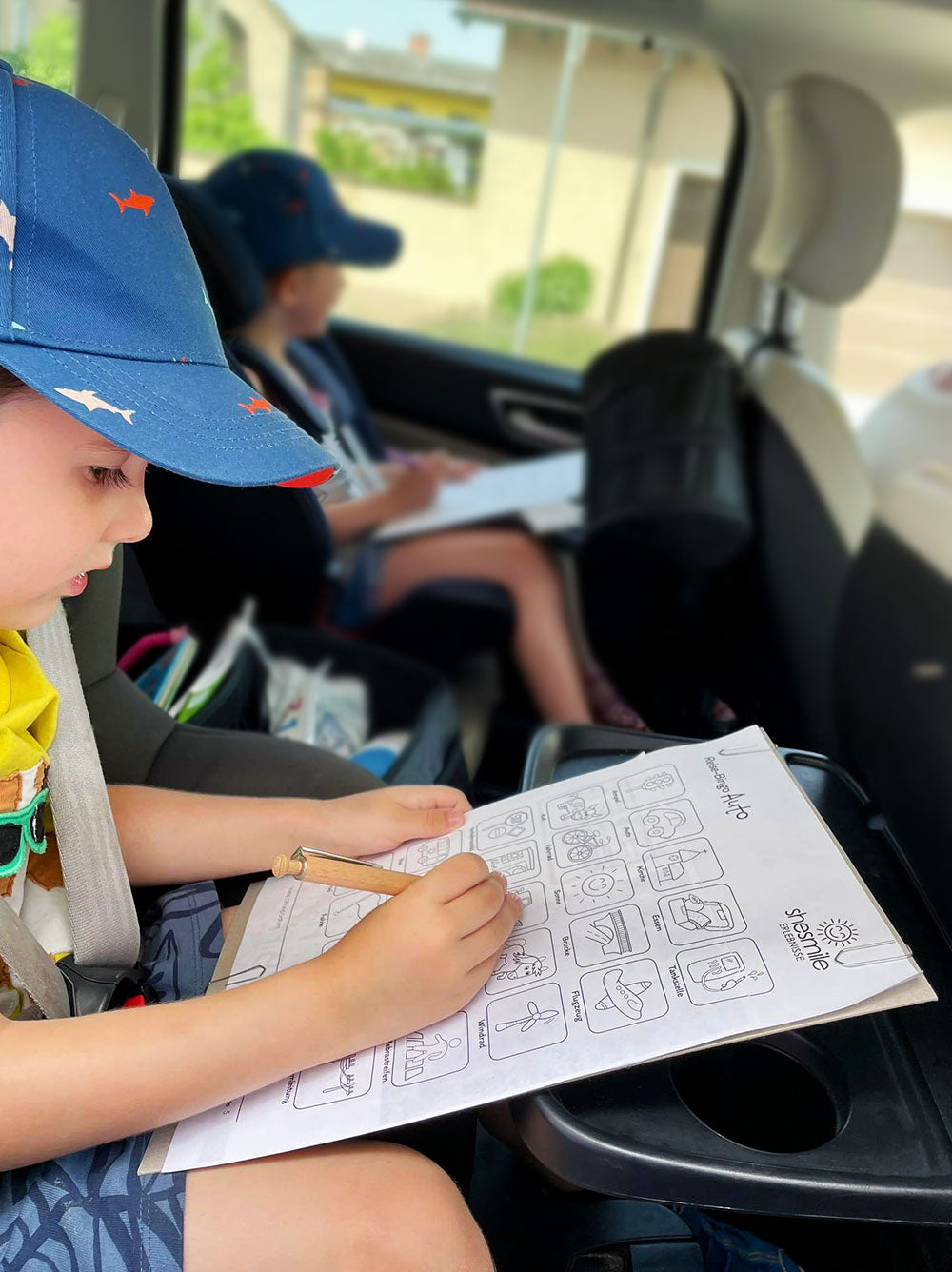 Reise-Bingo für Kinder (Bastelidee und Druckvorlage)
