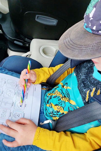 Reise-Bingo für Kinder (Bastelidee und Druckvorlage)