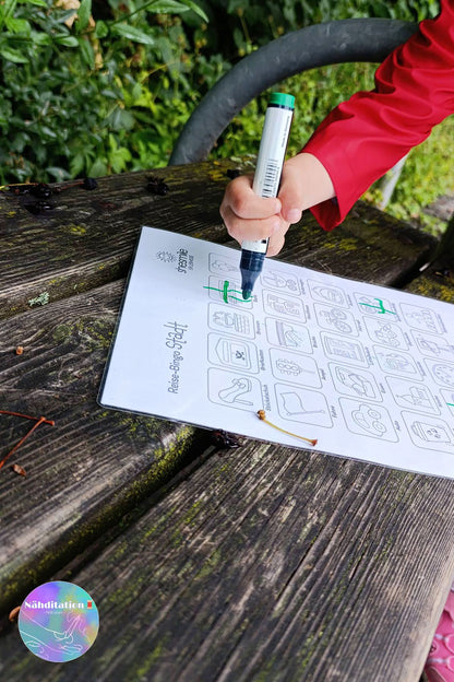 Reise-Bingo für Kinder (Bastelidee und Druckvorlage)