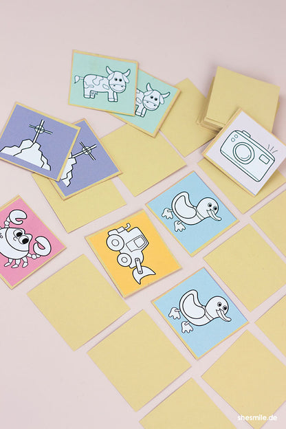 Reise-Bingo für Kinder (Digistamp)