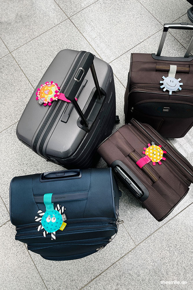 Kofferanhänger Sunny Holiday (Schnittmuster und Nähanleitung)