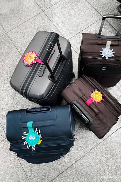 Kofferanhänger Sunny Holiday (Schnittmuster und Nähanleitung)