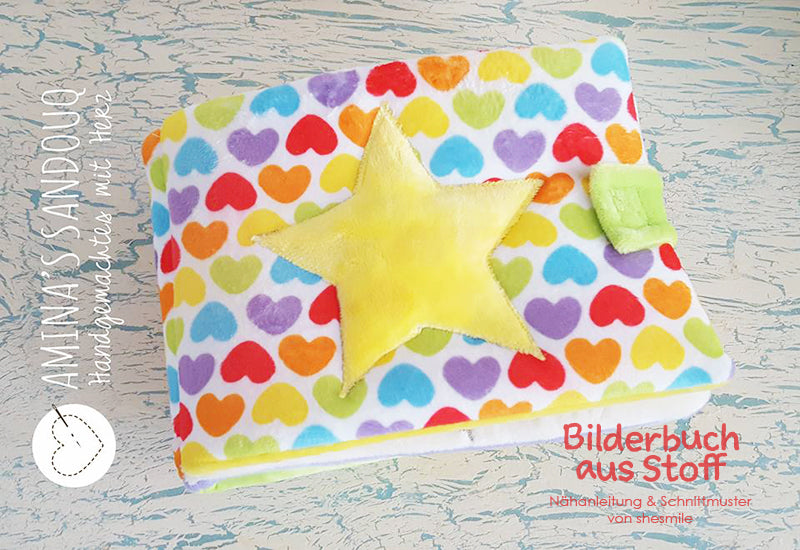 Bilderbuch aus Stoff (Schnittmuster und Nähanleitung)
