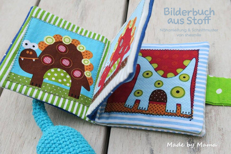 Bilderbuch aus Stoff (Schnittmuster und Nähanleitung)