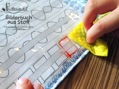 Bilderbuch aus Stoff (Schnittmuster und Nähanleitung)