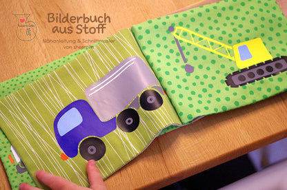 Bilderbuch aus Stoff (Schnittmuster und Nähanleitung)
