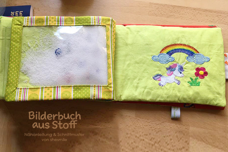 Bilderbuch aus Stoff (Schnittmuster und Nähanleitung)