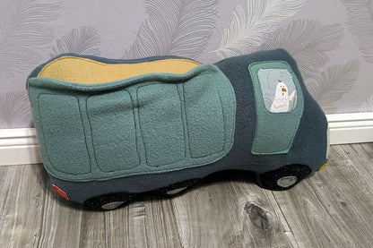 Kipplaster-Kuschelkissen Karl (Schnittmuster und Nähanleitung)