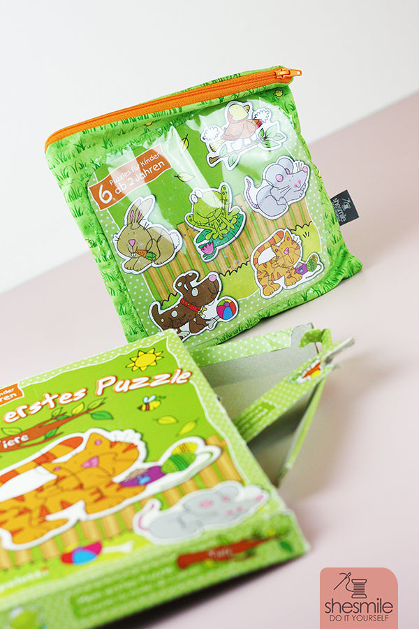 Spielebeutel Zipverpackt (Nähanleitung für alle Größen)