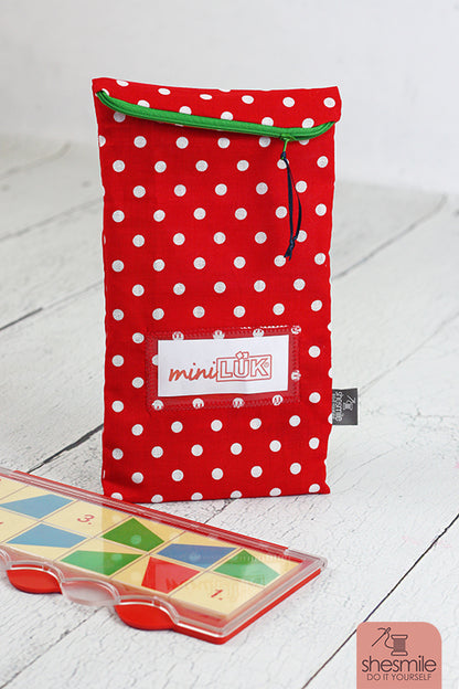 Spielebeutel Zipverpackt (Nähanleitung für alle Größen)