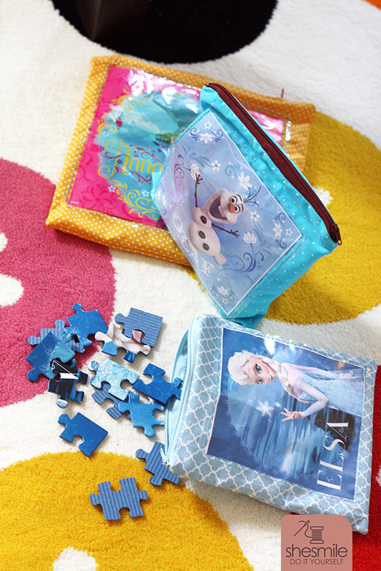 Spielebeutel Zipverpackt (Nähanleitung für alle Größen)
