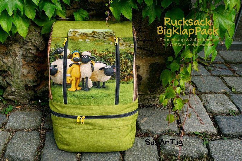 Rucksack BigKlapPack (Schnittmuster und Nähanleitung)