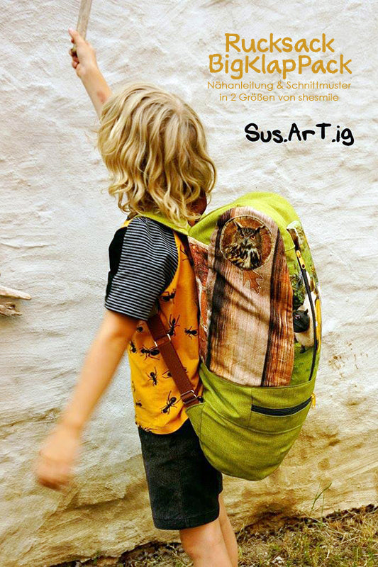 Rucksack BigKlapPack (Schnittmuster und Nähanleitung)