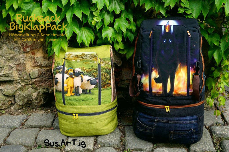 Rucksack BigKlapPack (Schnittmuster und Nähanleitung)