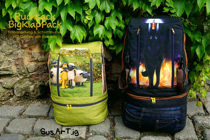 Rucksack BigKlapPack (Schnittmuster und Nähanleitung)