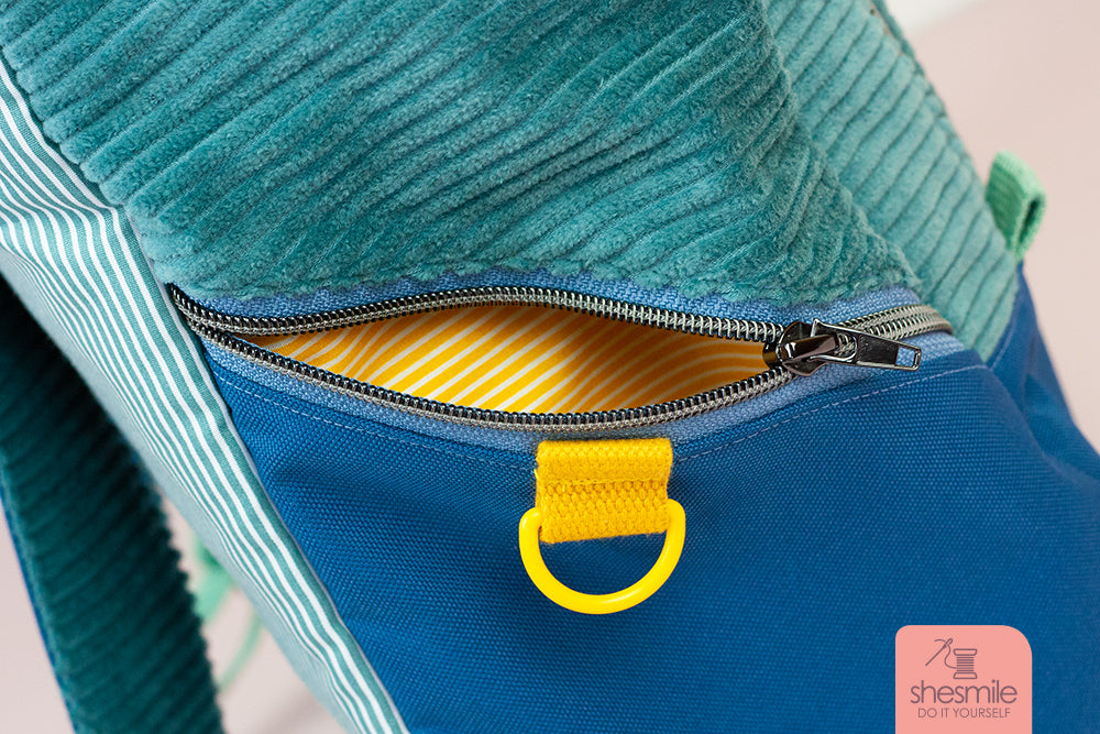 Rucksack MidiKlapPack (Schnittmuster und Nähanleitung)