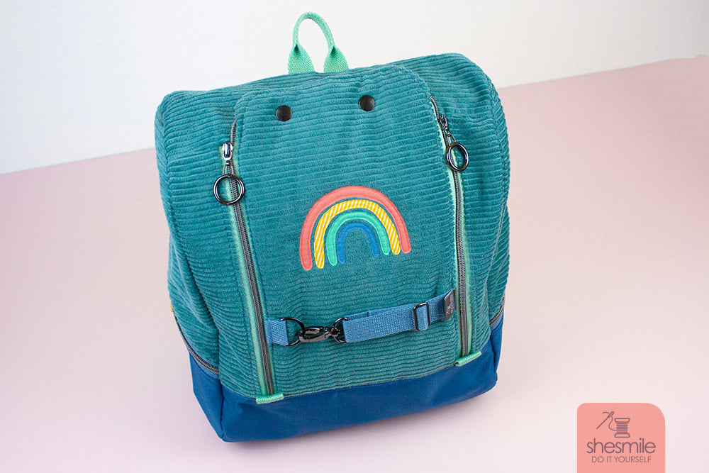 Rucksack MidiKlapPack (Schnittmuster und Nähanleitung)