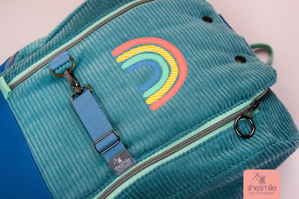 Rucksack MidiKlapPack (Schnittmuster und Nähanleitung)