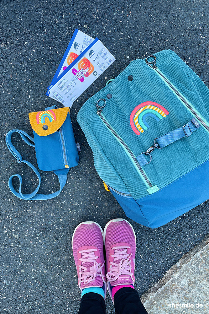 Rucksack MidiKlapPack (Schnittmuster und Nähanleitung)