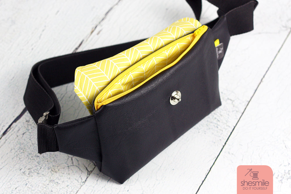 Gürteltasche HipPack (Schnittmuster und Nähanleitung)