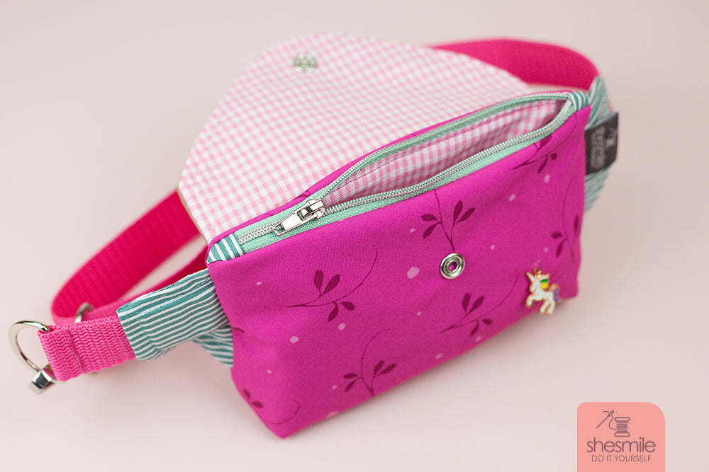 Gürteltasche HipPack (Schnittmuster und Nähanleitung)