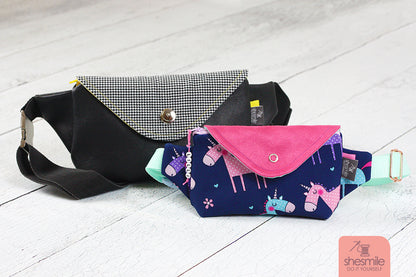 Gürteltasche HipPack (Schnittmuster und Nähanleitung)