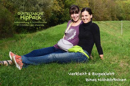 Gürteltasche HipPack (Schnittmuster und Nähanleitung)
