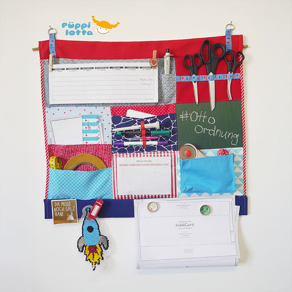 aufbewahrung schnittmuster Schnittmuster Wandorganizer Otto Ordnung von shesmile DIY ✂️