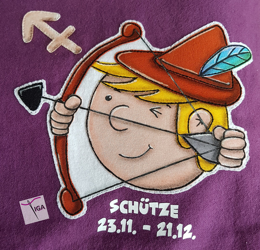Sternzeichen (Applikationsvorlage)