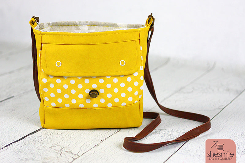 Handtasche Ulla (Schnittmuster und Nähanleitung)