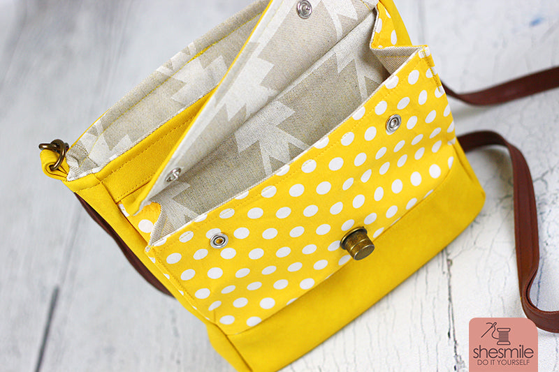 Handtasche Ulla (Schnittmuster und Nähanleitung)