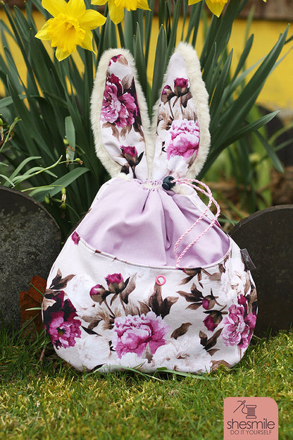 Kuscheltier-Wendetasche Osternesthase (Schnittmuster und Nähanleitung)