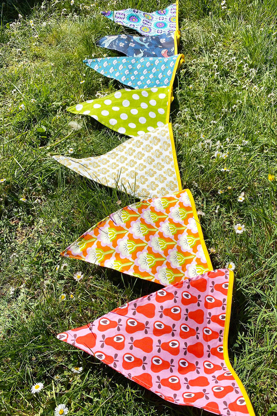 Wimpelkette (Schnittmuster und Nähanleitung)