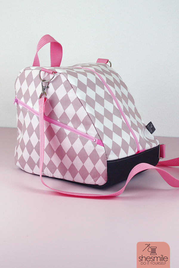 Schuhtasche SusiSkates (Schnittmuster und Nähanleitung)