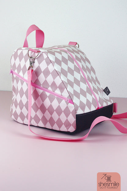 Schuhtasche SusiSkates (Schnittmuster und Nähanleitung)