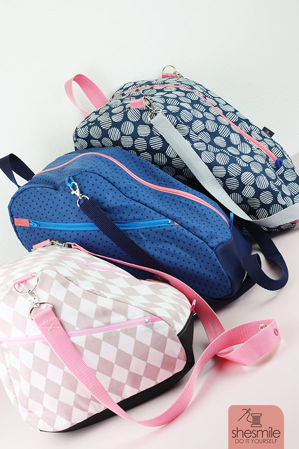 Schuhtasche SusiSkates (Schnittmuster und Nähanleitung)