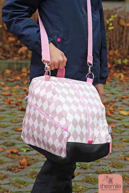 Schuhtasche SusiSkates (Schnittmuster und Nähanleitung)