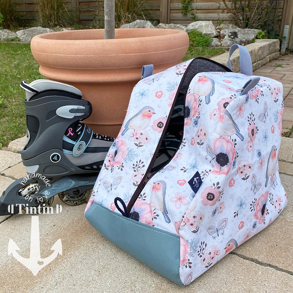 Schuhtasche SusiSkates (Schnittmuster und Nähanleitung)