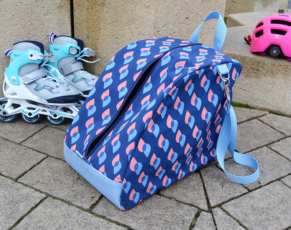 Schuhtasche SusiSkates (Schnittmuster und Nähanleitung)