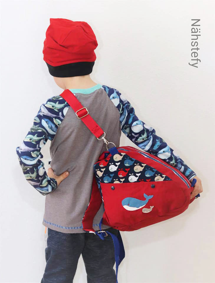 Schuhtasche SusiSkates (Schnittmuster und Nähanleitung)
