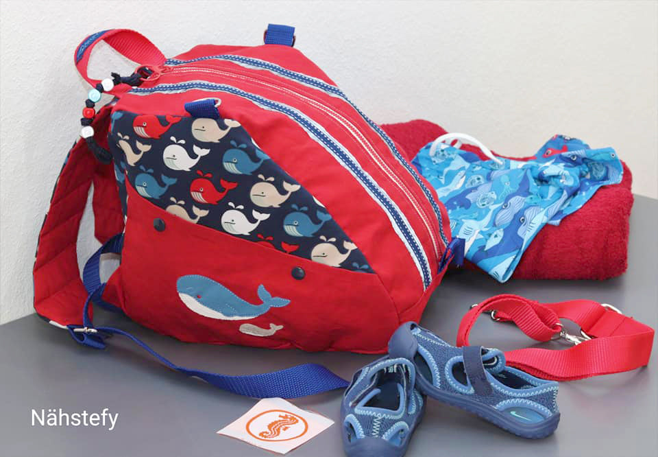 Schuhtasche SusiSkates (Schnittmuster und Nähanleitung)