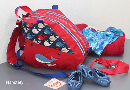 Schuhtasche SusiSkates (Schnittmuster und Nähanleitung)