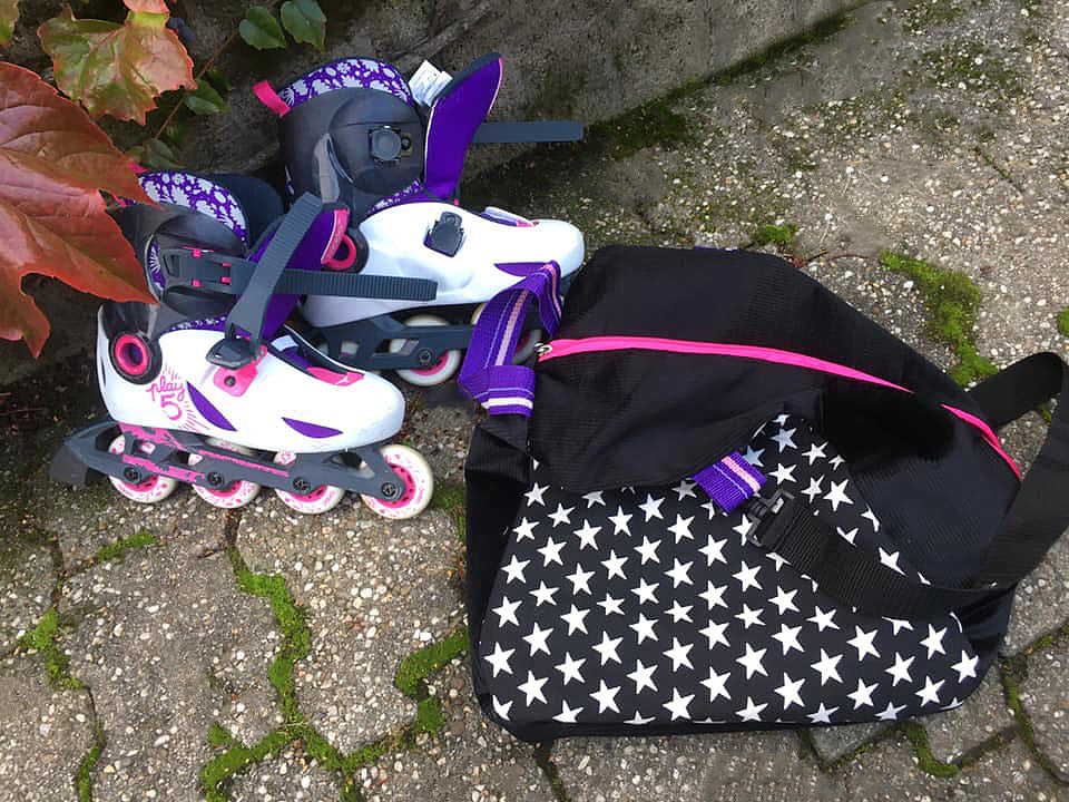 Schuhtasche SusiSkates (Schnittmuster und Nähanleitung)