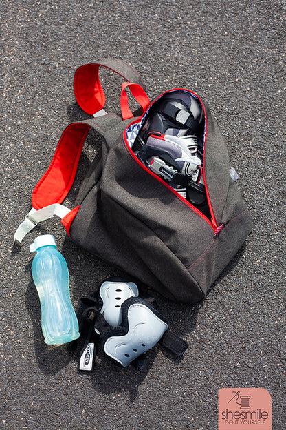 Schuhtasche SusiSkates (Schnittmuster und Nähanleitung)
