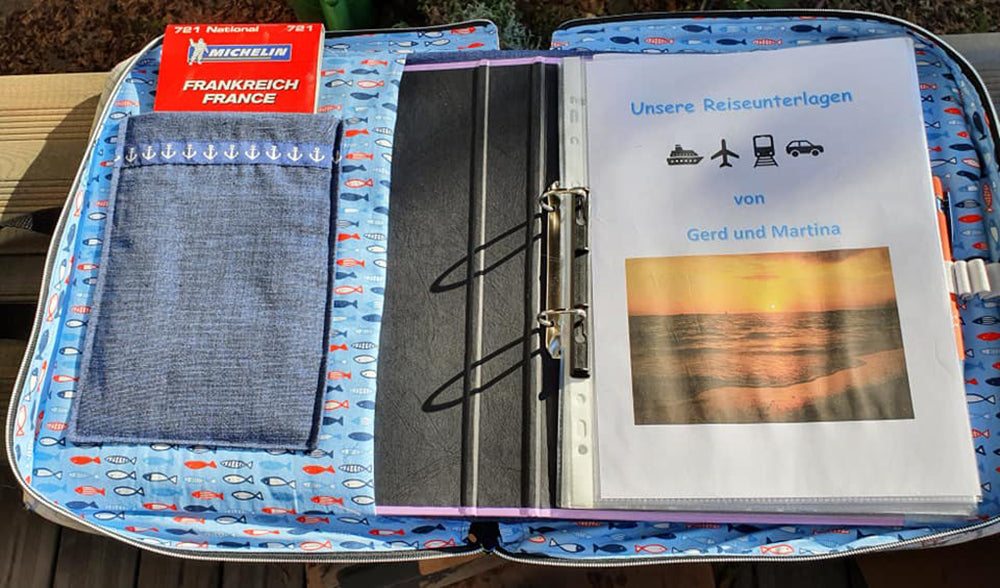Ordnertasche Orelie (Schnittmuster und Nähanleitung)