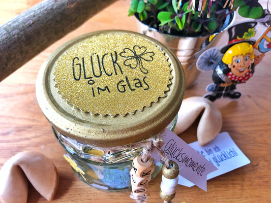 Glücksglas der Dankbarkeit (Digistamp)